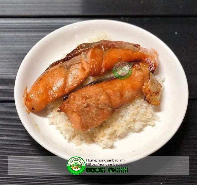 cá hồi miếng - nongsanbaolam 6