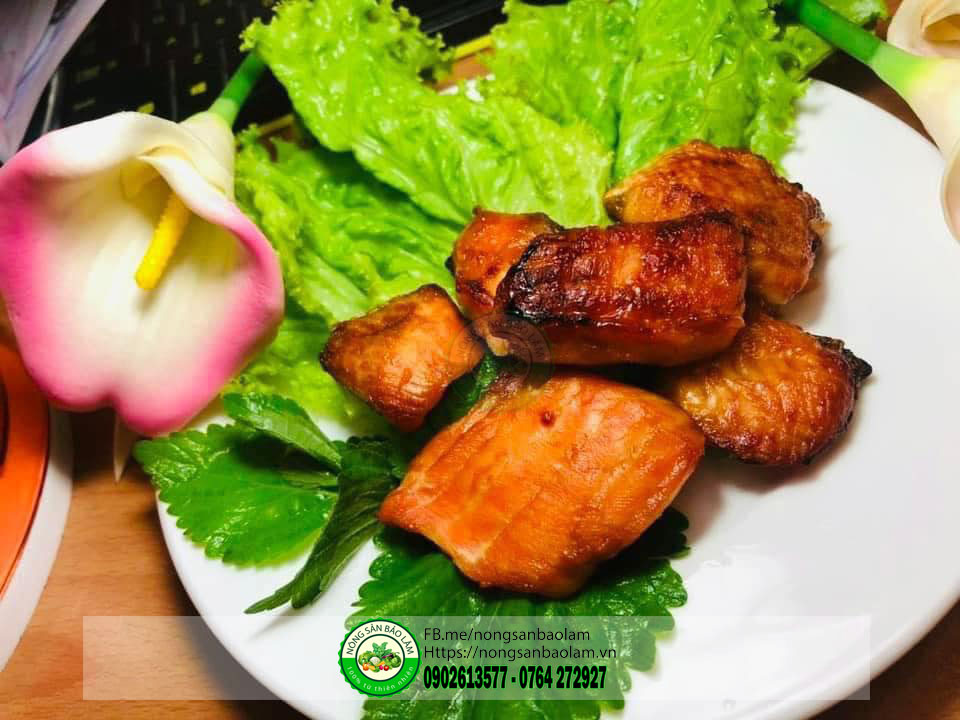 cá hồi vụn miếng không xương - bịch 500gr -nongsanbaolam 5