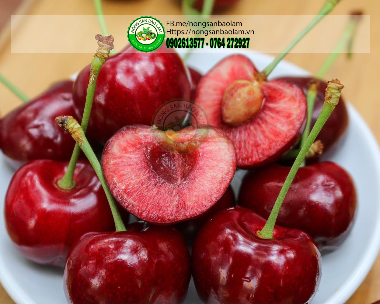 cherry mỹ - nông sản bảo lâm 2